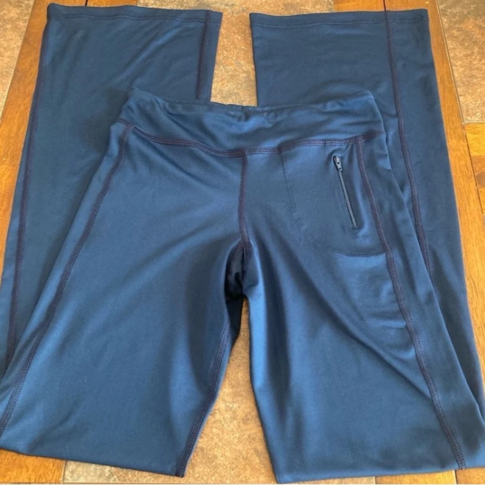 Athleta Leggings Size Small TALL Navy Blue Excellent Condition